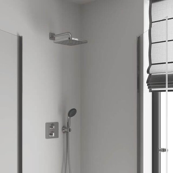 Grohe Vitalio Comfort hlavová sprcha 25x25 cm čtvercový StarLight Chrome 26695000