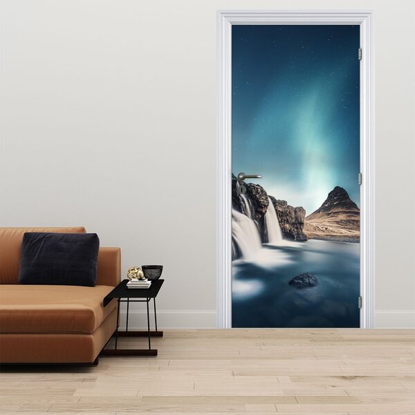 Fototapeta na dveře - Vodopády (95x205cm)