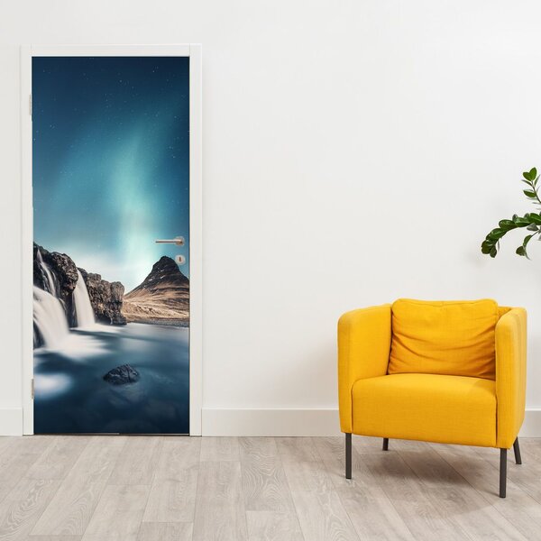 Fototapeta na dveře - Vodopády (95x205cm)