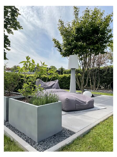 Truhlík MAXI, sklolaminát, šířka 80 cm, beton design