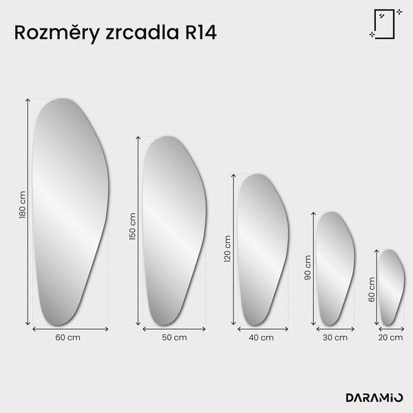 Zrcadlo Pure R14