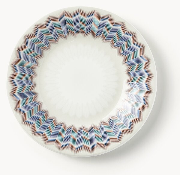 Sada dezertních talířů z kostního porcelánu Fine Bone China Jarris, 6 dílů