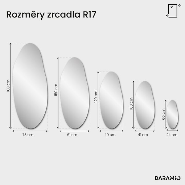 Zrcadlo Pure R17