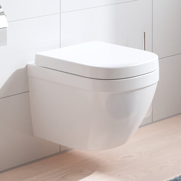 Grohe Euro Ceramic záchodová mísa závěsná bez splachovacího kruhu s vírovým splachováním bílá 39554000