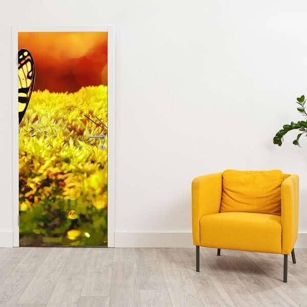 Fototapeta na dveře - Motýli (95x205cm)