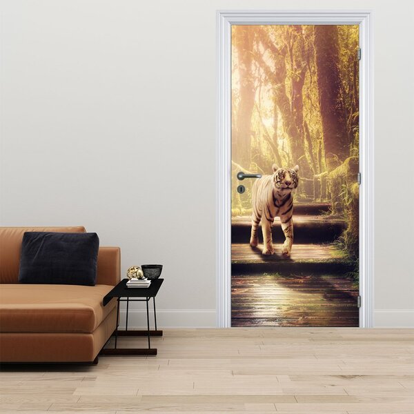 Fototapeta na dveře - Tygr (95x205cm)