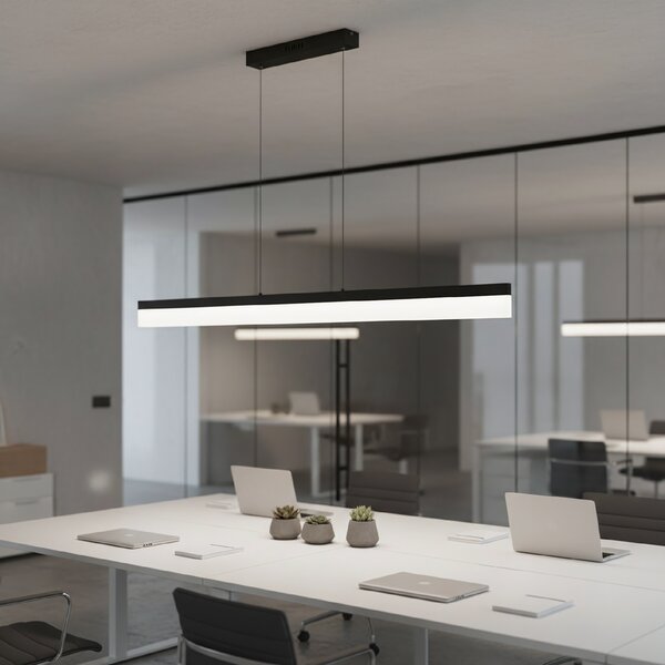Toolight Závěsné stropní LED osvětlení APP1692-CP 120 cm černé