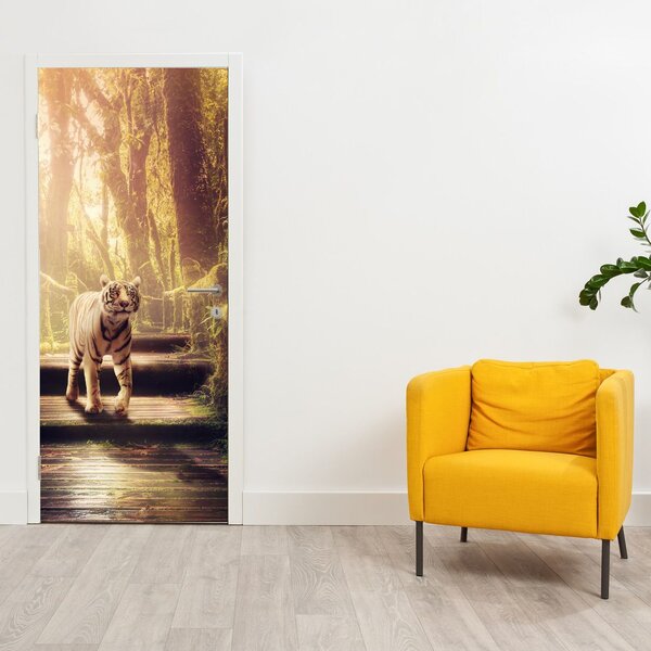 Fototapeta na dveře - Tygr (95x205cm)