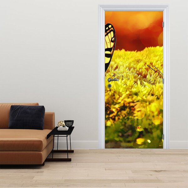 Fototapeta na dveře - Motýli (95x205cm)