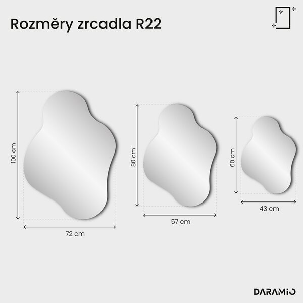Zrcadlo Pure R22