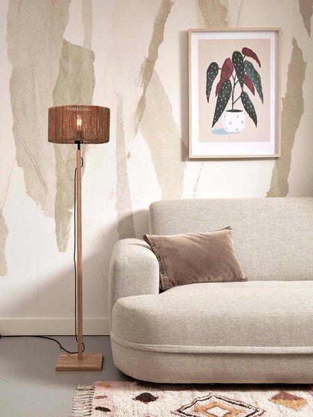 Stojací lampa gazuto 125 cm přírodní