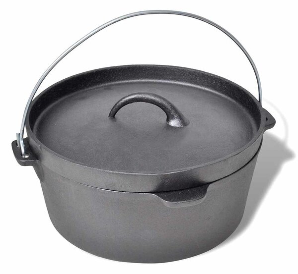 Litinový hrnec 4,2 L Dutch Oven s příslušenstvím