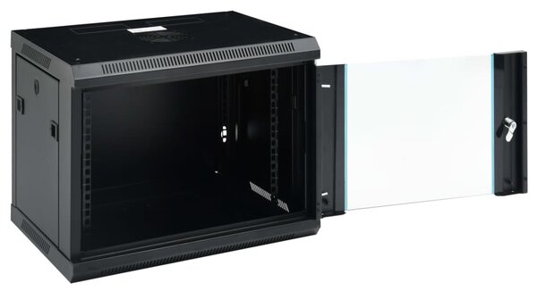 Nástěnná síťová rozvodná skříň 9U 19" IP20 600 x 450 x 510 mm