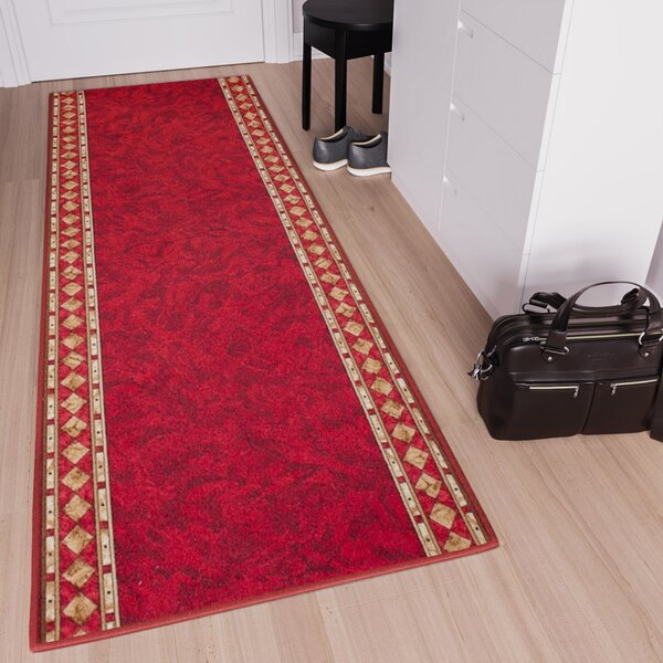 Associated Weavers Běhoun CHEOPS 10 pogumovaný bordó Šíře: 67 cm