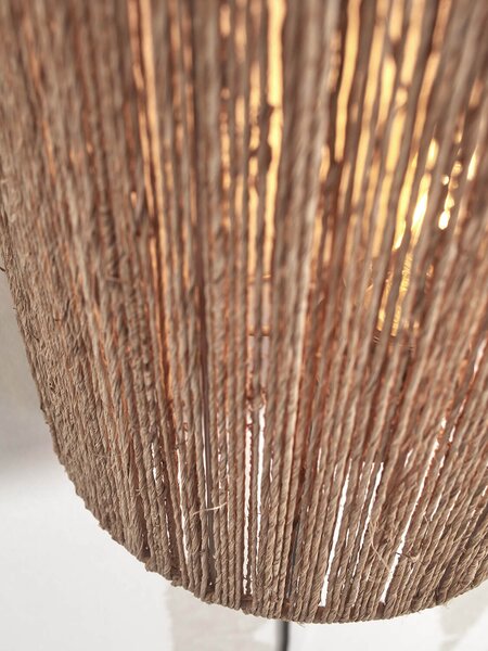 Nástěnná lampa gazuto 32 cm přírodní