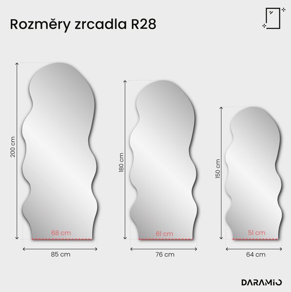Zrcadlo Pure R28