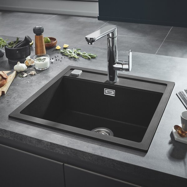Grohe K700 granitový dřez 56x51 cm černá 31651AP0