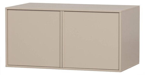 ŠATNÍ SKŘÍŇ DARIA DOUBLE 50 X 100 CM BÉŽOVÁ