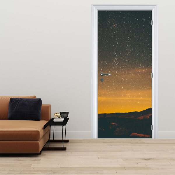 Fototapeta na dveře - Hvězdné nebe (95x205cm)
