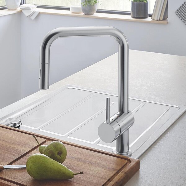 Grohe Minta kuchyňská baterie stojící SuperSteel 32322DC2