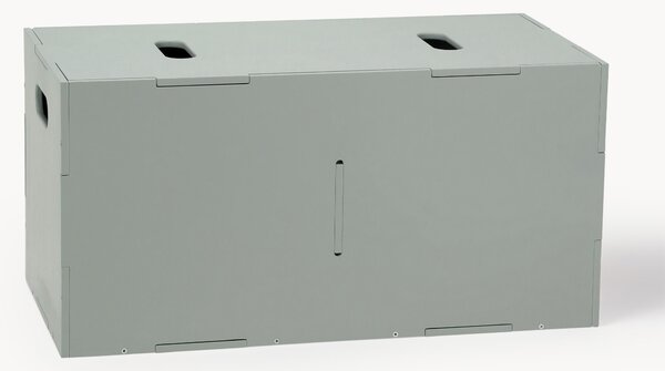 Dřevěný úložný box Cube