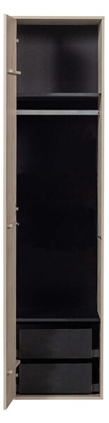 ŠATNÍ SKŘÍŇ DARIA SINGLE 200 X 50 CM BÉŽOVÁ