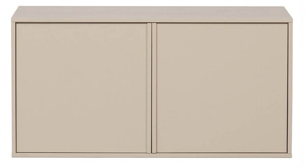 ŠATNÍ SKŘÍŇ DARIA DOUBLE 50 X 100 CM BÉŽOVÁ