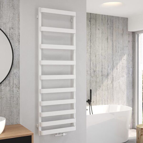Oltens Varme koupelnový radiátor žebříkový 151x50 cm bílá 55003000