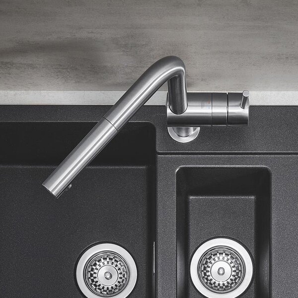 Grohe Minta kuchyňská baterie stojící ušlechtilá ocel 32168DC0
