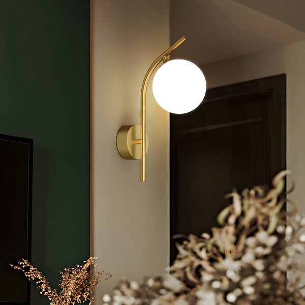 Toolight Nástěnné moderní osvětlení Modern G104-1W zlaté