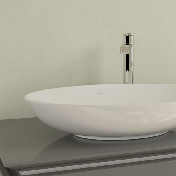 Villeroy & Boch Loop & Friends umyvadlo 62x42 cm oválné na pult bílá lesk 4A480101