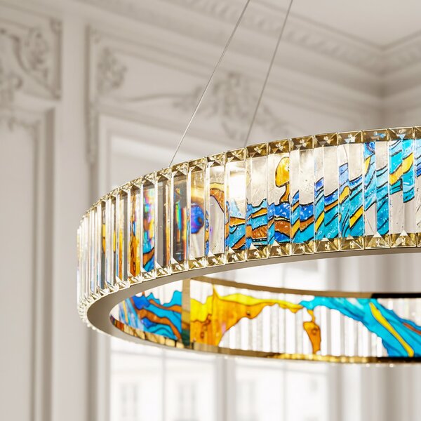 Toolight Závěsné stropní LED osvětlení APP1748-CP 60 cm