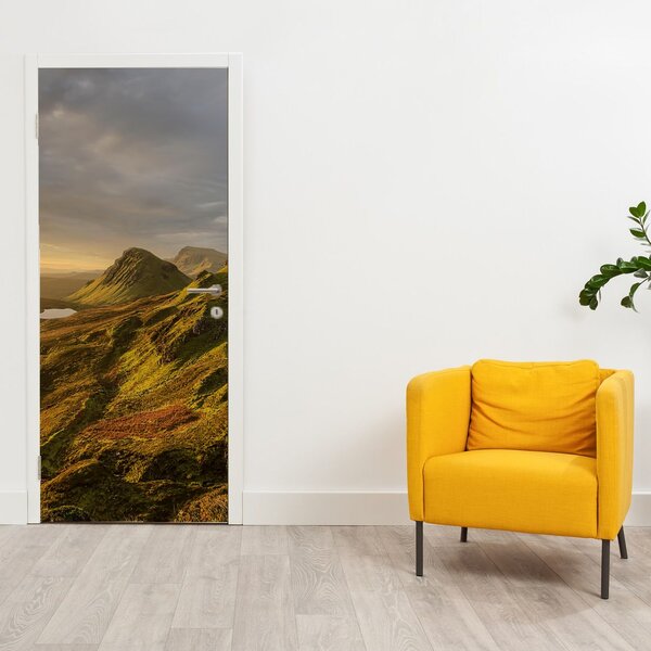 Fototapeta na dveře - Pohoří (95x205cm)