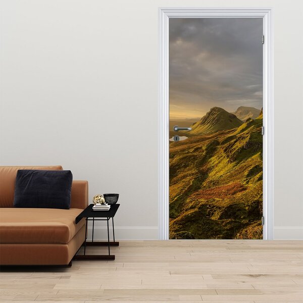 Fototapeta na dveře - Pohoří (95x205cm)