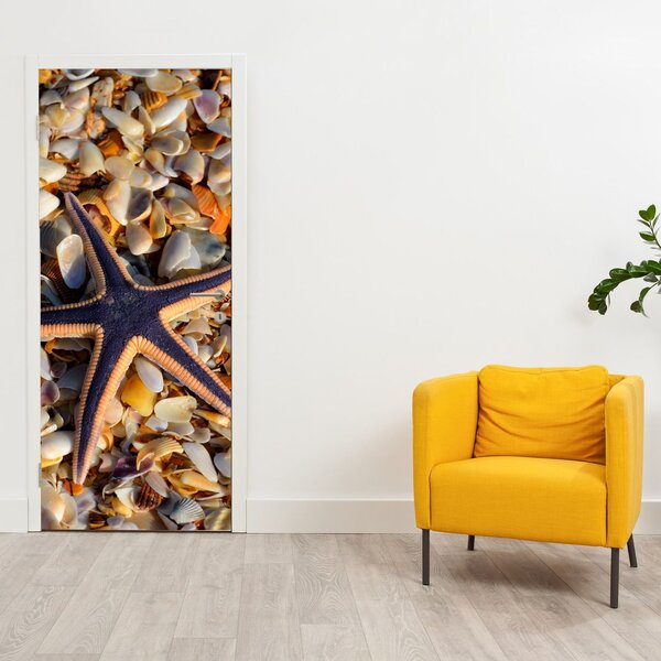 Fototapeta na dveře - Mořská hvězdice (95x205cm)