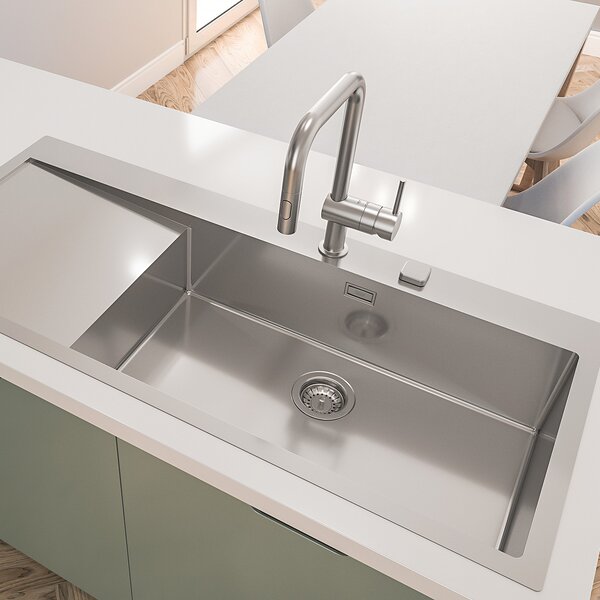 Grohe K1000 ocelový dřez 116x52 cm 31582SD1