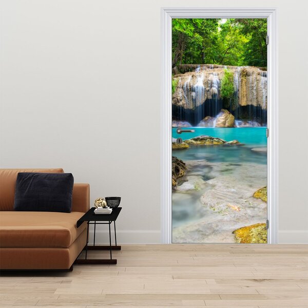 Fototapeta na dveře - Vodopády (95x205cm)