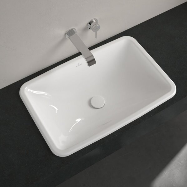 Villeroy & Boch Loop & Friends umyvadlo 61.5x38 cm obdélníkový pod pult bílá lesk 4A580101