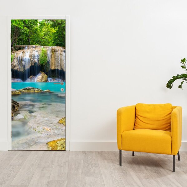 Fototapeta na dveře - Vodopády (95x205cm)