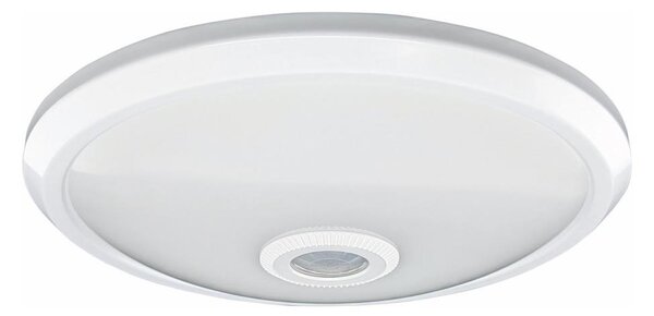 LED Stropní svítidlo se senzorem pohybu a soumraku LED/16W/230V pr. 29 cm bílá