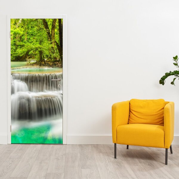 Fototapeta na dveře - Vodopády (95x205cm)