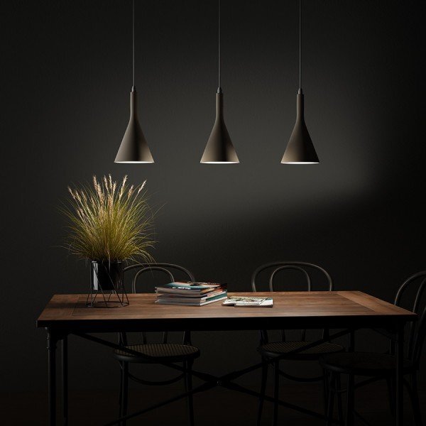 ELLA závěsná sádrová 230V LED E27 15W - RED - DESIGN RENDL