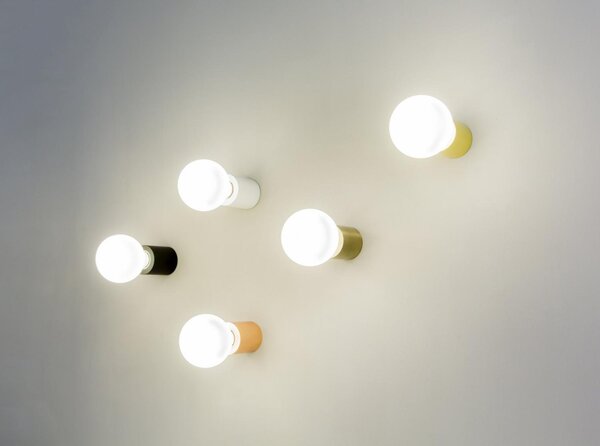 TEN 70 nástěnná lampa, černá - FARO