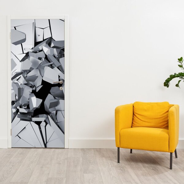 Fototapeta na dveře - Abstrakce 3D (95x205cm)