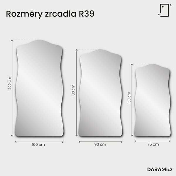 Antické zrcadlo Pure R39