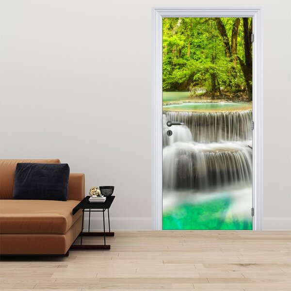 Fototapeta na dveře - Vodopády (95x205cm)