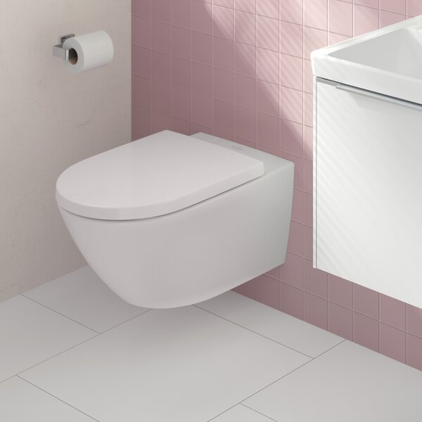Villeroy & Boch Subway 3.0 záchodová mísa závěsná bez splachovacího kruhu bílá 4670T001