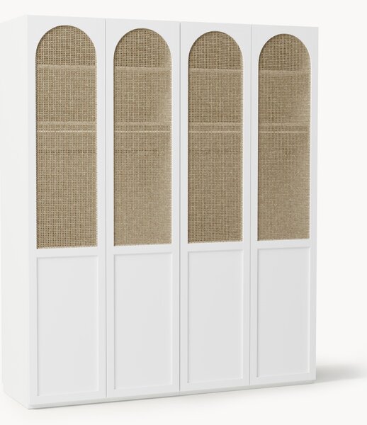 Modulární šatní skříň s otočnými dveřmi Jeanne, šířka 200 cm, různé varianty