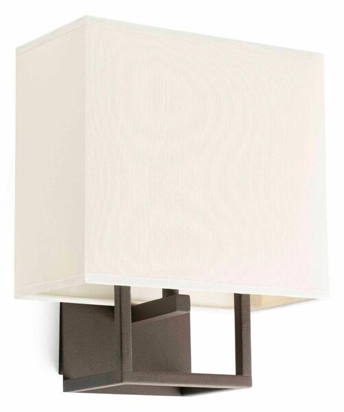 VESPER nástěnná lampa, hnědá - FARO