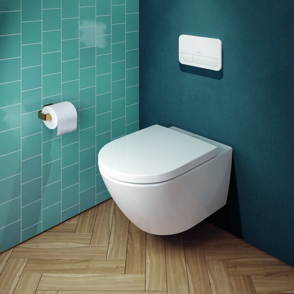 Villeroy & Boch Subway 3.0 záchodová mísa závěsná bez splachovacího kruhu bílá 4670T001